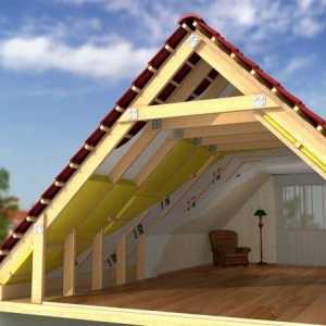 Tehnologia de construcție a acoperișului izolației