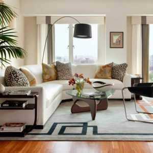 Sofa colțar în interior, sau cum de a crea o cameră de zi confortabilă
