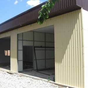 Instalarea unui garaj din policarbonat