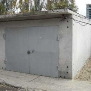 Instalarea garaj beton