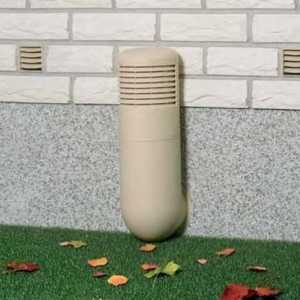 Dispozitiv de ventilație calitativă într-o pivniță