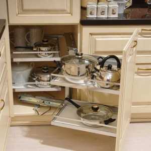 Sistem retractabil pentru bucătărie: pune totul în locul său